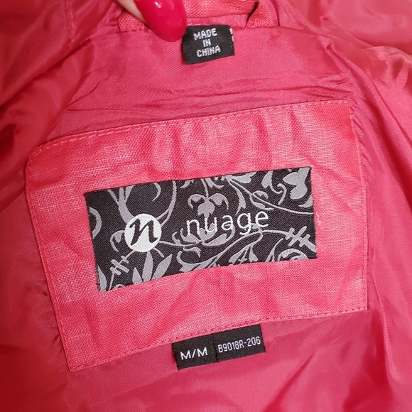 Nuage Hooded Rain Coat with Buttons - Picture 11 of 15